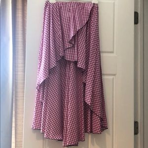 Caroline Constas Adelle Cotton Gingham Ski…